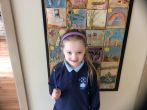 This little girl in P3 showed great kindness and thoughtfulness at break time today. It is fantastic to see such qualities in the playground. Well done.
